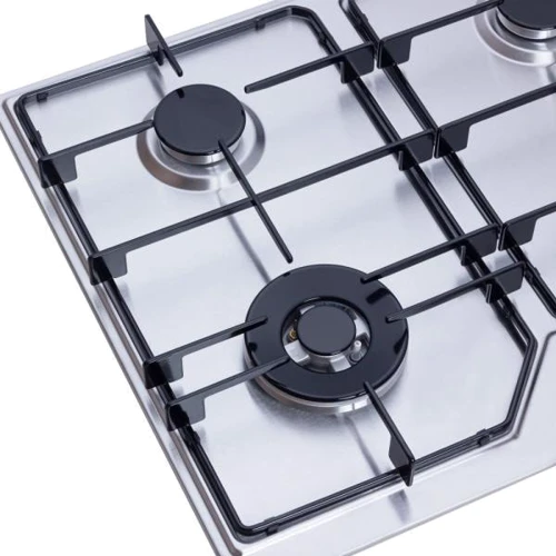 Варочная поверхность газовая Perfelli HGM 61614 I: Рабочая поверхность нержавеющая сталь