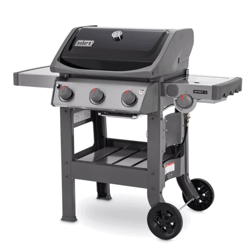 Газовый гриль Weber Spirit II E-320 GBS, черная крышка 45012175: Размер 132x66x113 см