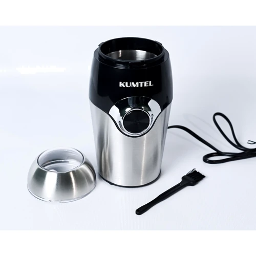 Кофемолка KUMTEL HCG-02 INOX: Вместимость, г 50
