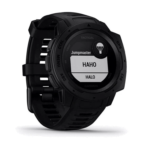 Смарт-часы Garmin Instinct Tactical Edition Black (010-02064-70): Фитнес-функции Шагомер, Тонометр, Пульсометр, Подсчет калорий, Альтиметр, GPS-модуль
