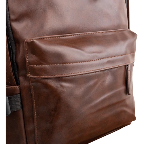 Чоловік рюкзак Valiria Fashion коричневий (3DETBM9805-10): Тип ручки Плечовий ремінь, Коротка ручка