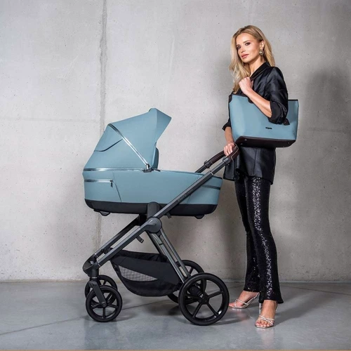Коляска 2в1 Espiro Miloo 03 Briliant Agat (5906724206863): Ширина шасси 59 см