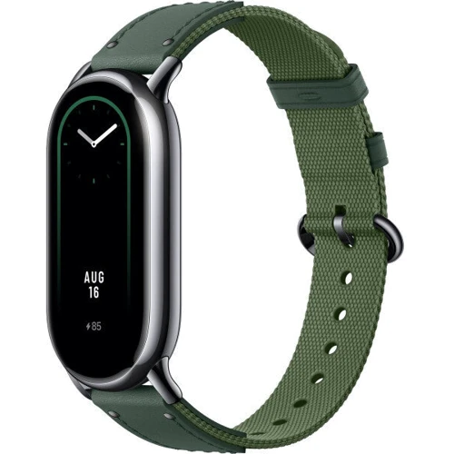 Ремешок Xiaomi Braided Strap Green (BHR7306GL) for Xiaomi Mi Smart Band 8: Особенности Регулируемая длина