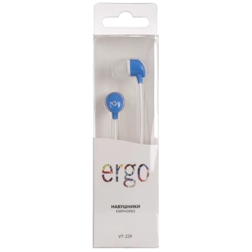 Наушники Ergo VT-229 Blue: Тип крепления без креплений