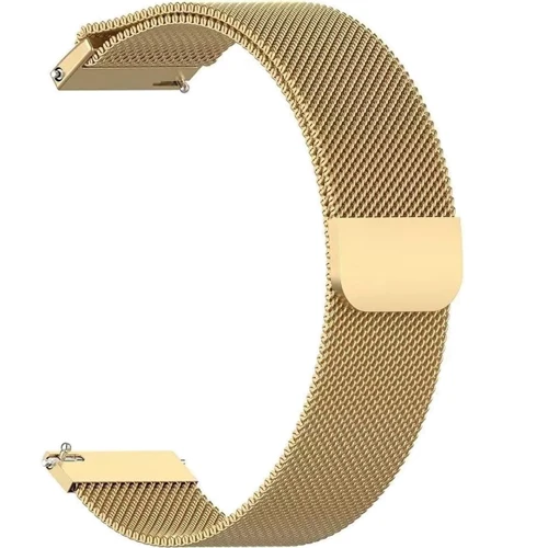 Ремінець BeCover Milanese Style Gold Universal 20mm фото 5