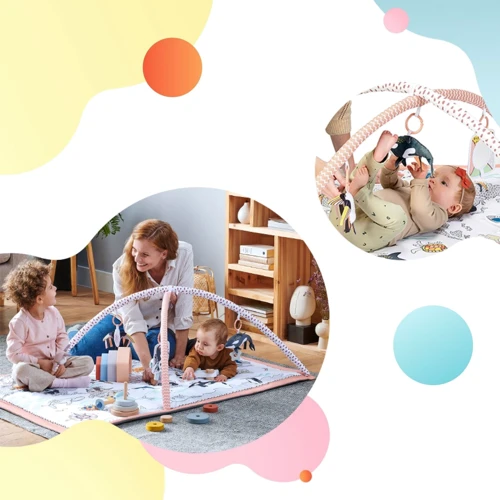 Розвиваючий килимок-палатка 3 в 1 Kinderkraft Tippy (KPTIPP00MUL0000) фото 14
