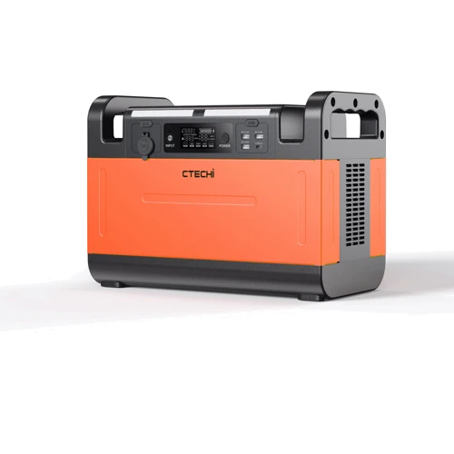 Зарядная станция CTECHi GT1500 1210Wh 378000mAh 1500W Portable Power Station Green/Orange