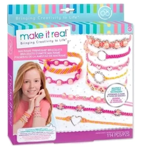 Набор для создания шарм-браслетов Make it Real Друзья навсегда (MR1318): Производитель Make it Real