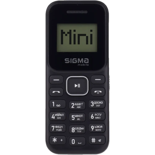 Мобільний телефон Sigma mobile X-style 14 MINI Black (UA UCRF)