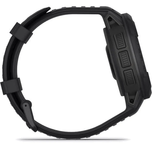 Смарт-часы Garmin Instinct Crossover Solar Tactical Edition Black (010-02730-00): Материал ремешка силикон