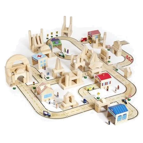 Набір транспорту Guidecraft Block Play до Дорожньої системі, 12 шт. (G6719)