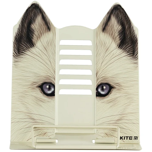 Подставка для книг Kite Arctic Fox металлическая 20х26 см (K24-390-1)