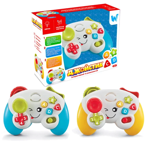 Розвиваючий джойстик WToys 63566 2 кольори: Тип музична іграшка