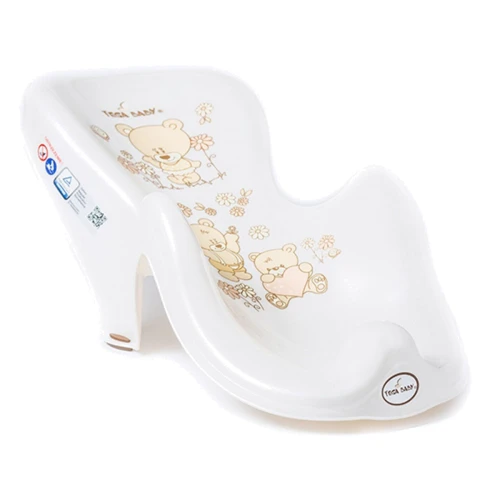 Гірка для купання Tega Ведмедик white perla біла (MS-003 NOWY-118)