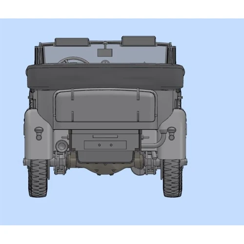 Немецкий штабной автомобиль Typ G4 (Kfz.21) , WWII German staff car(ICM35538) фото 4