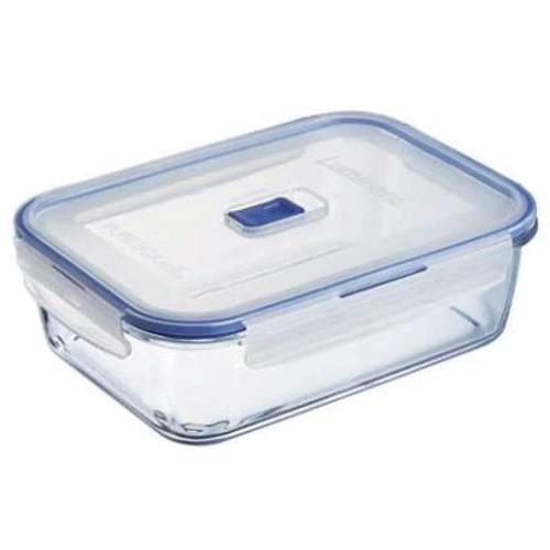 Емкость для хранения Luminarc PURE BOX ACTIVE набор 380+820+1220+1970мл (P5277): Форма прямоугольная