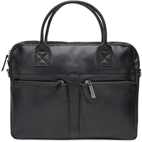 Мужская конференц-сумка Ricco Grande черная (1FSL-1052-black): Фактура Матовая, Зернистая