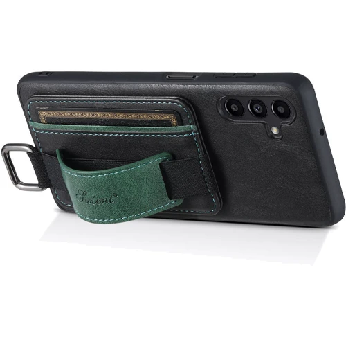 Чехол для телефонов Epik Leather Case Wallet and Straps Black for Samsung A145 Galaxy A14 4G / A146 Galaxy A14 5G: Пленка в комплекте нет