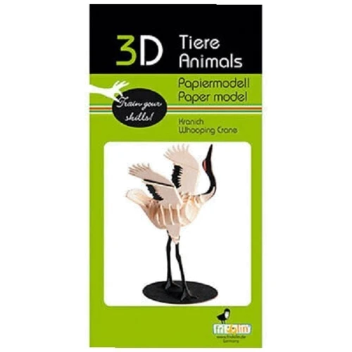 Журавель Kranich Fridolin 3D модель: Вид Флора і фауна