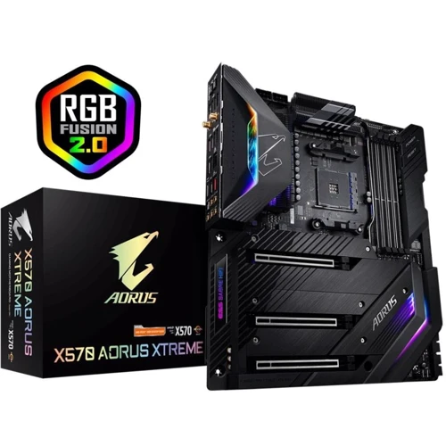 GIGABYTE X570 AORUS XTREME: Разъемы на задней панели USB 3.1 Gen 2, USB 3.2 Gen 1, USB 2.0, S/PDIF (Оптический), Ethernet RJ-45