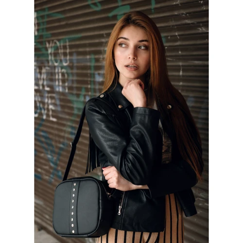Жіноча сумка через плече Sambag Bale чорна (50223001a): Країна виробник Украина