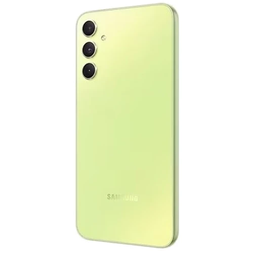 Смартфон Samsung Galaxy A34 5G 8/128GB Awesome Lime A346: Камера 48 MP + 8 MP + 5 MP + LED flash / Автофокус / Фронтальная 13 MP