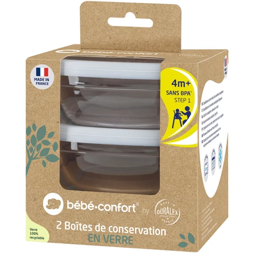 Стеклянные контейнеры Bebe Confort для еды (3105209200) фото 5