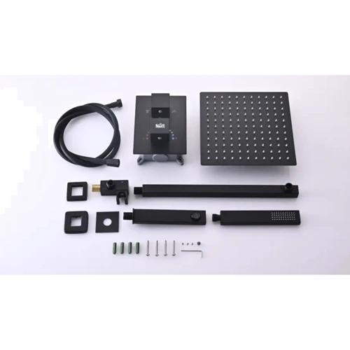 Душова система з термостатом Nett TSB-521 Black фото 6