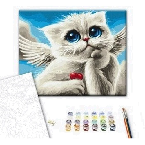 Картина по номерам Brushme аМурчик ©Марианна Пащук 40х50 см (BS53664): Производитель Brushme