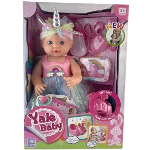 Пупс Yale Baby YL1967R с аксессуарами