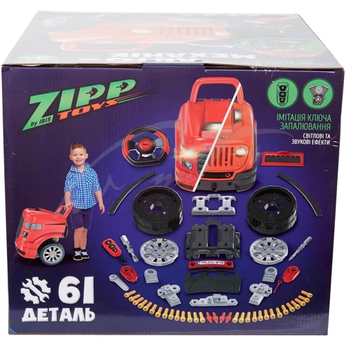 Игровой набор ZIPP Toys Автомеханик красный: Производитель ZIPP Toys