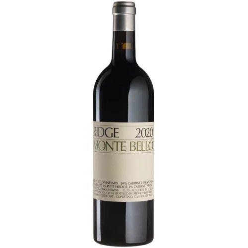 Вино Ridge Vineyards California Monte Bello 2020 червоне сухе 0.75л (BWT1732)