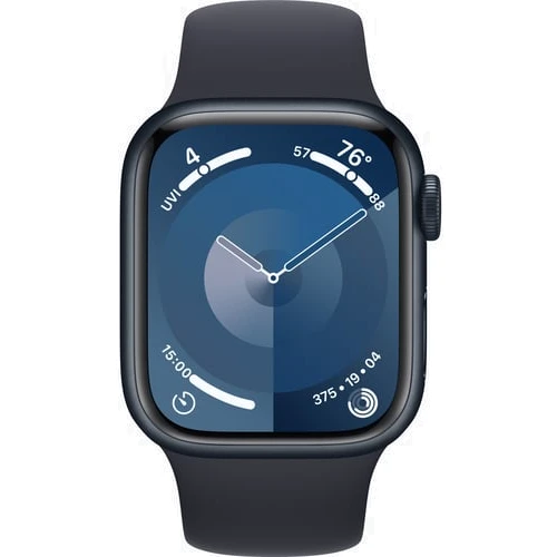 Apple Watch Series 9 45mm GPS Midnight Aluminum Case with Midnight Sport Band - M/L (MR9A3) Approved Витринный образец: Производитель Apple