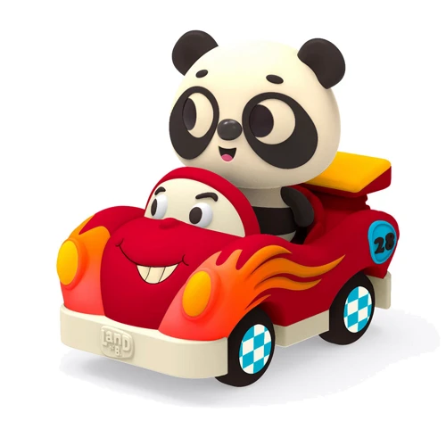 Ігровий набір Battat - Панда Бінго та Гонщик Вжжик (LB1703Z)
