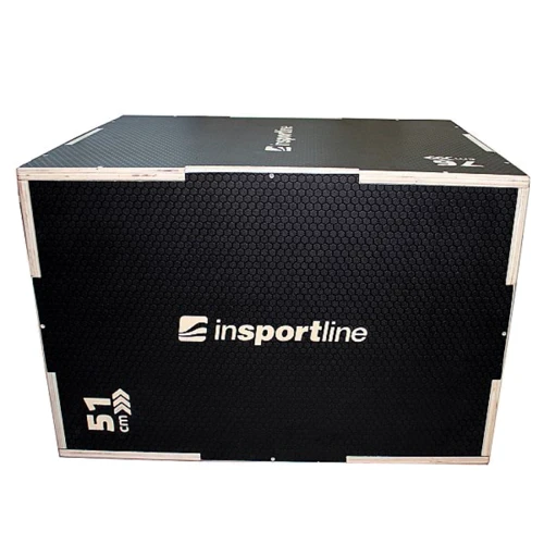 Степ та балансувальна платформа inSPORTline 3-High Lite Пліометричний бокс (26539)