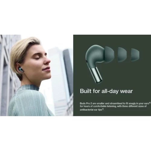 Наушники OnePlus Buds 3 E509A Khaki Green: Тип крепления без креплений