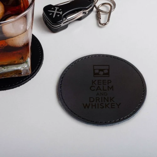 Костер-подставка кожаная BeriDari "Keep calm and drink whiskey": Производитель BeriDari