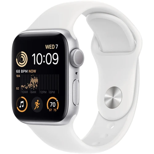 Apple Watch SE 2 40mm GPS Silver Aluminum Case with White Sport Band (MNJV3) Approved Витринный образец