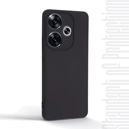 Чохол для телефона ArmorStandart Matte Slim Fit Camera cover Black для Xiaomi Poco F6 (ARM73509): Тип накладка на заднюю часть
