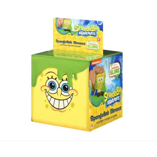 Игровая фигурка-сюрприз SpongeBob Slime Cube ( фигурка и слайм в ассортименте) (EU690200)