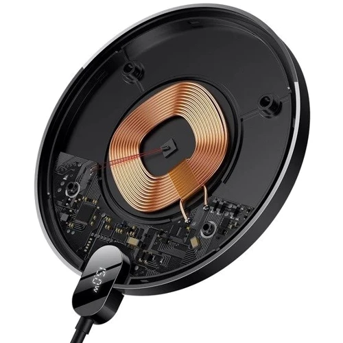 Зарядное устройство Baseus Wireless Charger 15W Black (CCED000001): Количество USB-портов нет