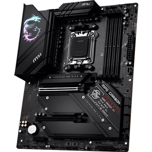 MSI MPG B650 Carbon WIFI: Оперативная память 4xDDR5 6600+ МГц, до 128 ГБ