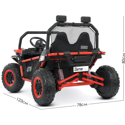 Баггі Bambi Racer (M 4969EBLR-3(24V): Матеріал корпусу пластик