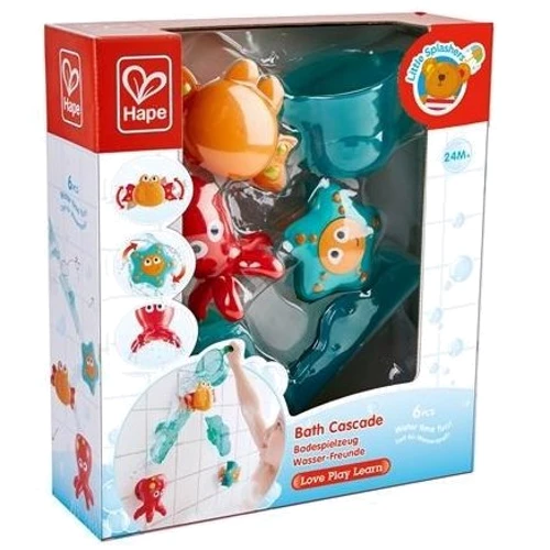 Набір іграшок для ванної Hape Морські жителі на присосках 6 шт. (E0215)