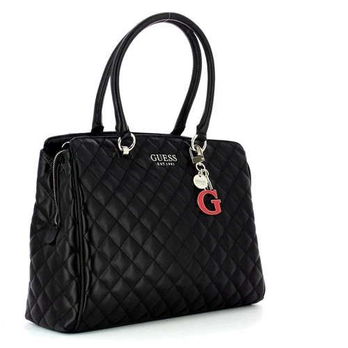 Жіноча сумка тоут Guess Melise Girlfriend Carryall чорна (HWVG7667230-BLA): Стать жіночий