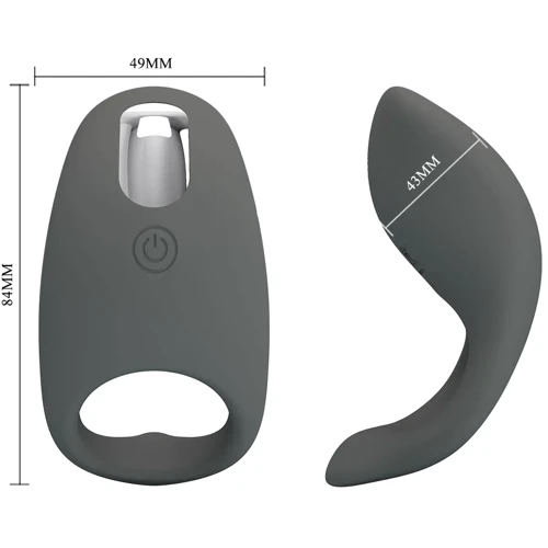 Эрекционное виброкольцо LYBAILE Pretty Love - Master ring (BI-210162-1)