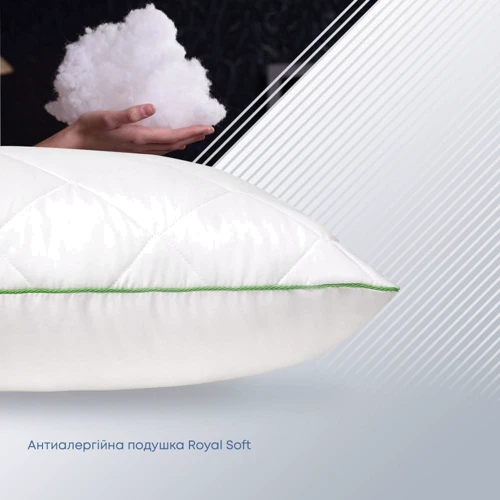 Подушка ТЕП Royal Soft 50х70 см (4820241220069): Материал чехла микрофибра