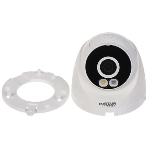 IP-камера відеоспостереження Dahua Smart Dual Light Active Deterrence Wi-Fi DH-T4A-PV (2.8мм): Тип підключення до інтернету Беспроводное