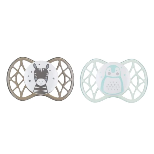 Пустышка Nuvita 7067 Air55 Explorer симметричная 0m+ 2 шт (NV7067N)