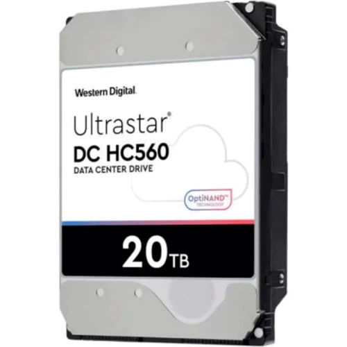 Внутренний жесткий диск WD Ultrastar DC HC560 20 TB (0F38755, WUH722020ALE6L4)